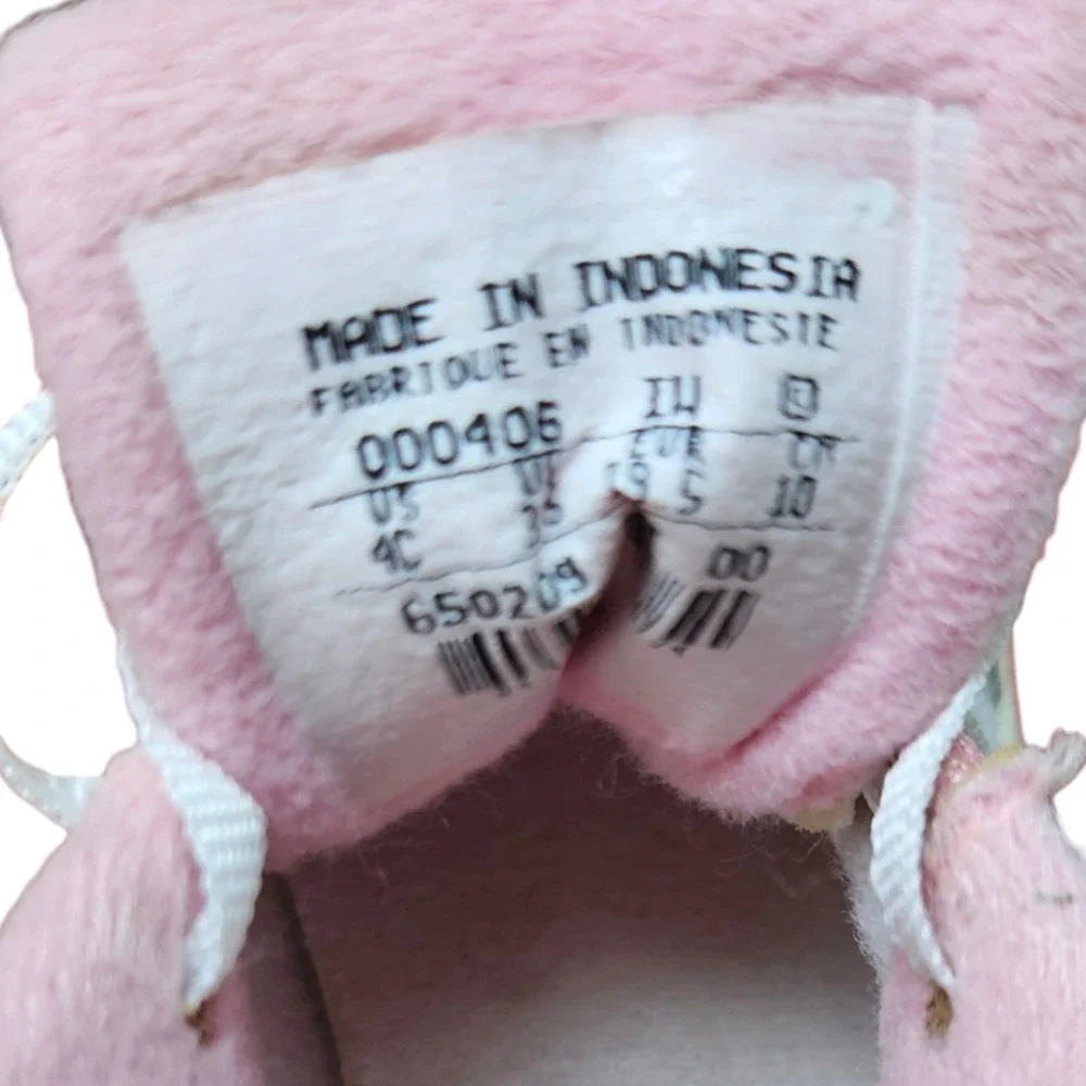 Nike Adorable Baby White Pink Sneakers Toddler Size 4